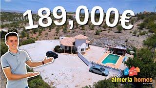 SOLD! Property for sale in Almeria | 3 bedroom villa in Albox with a pool | Villa Balcones - AH13746