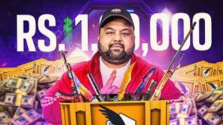 ₹1,00,000 CRATE OPENING BUT WITH A TWIST?! | 8bit Goldy