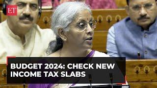 Budget 2024: Income tax slabs revised under new regime; check details here