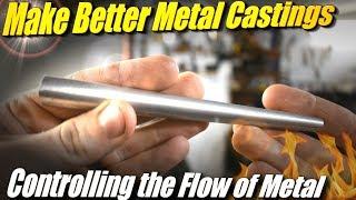 Metal Casting Tip: Improving Surface Finish of Metal Castings with a Tapered Sprue Former