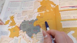 ASMR ~ Maps of Europe At The Start of WWI! ~ Germany, Italy, Balkan War ~ Soft Spoken