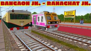 A Journey Across The Rural West Bengal In Bangaon Ranaghat Local With Crossing At Majhergram