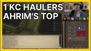 1 KC Haulers Ahrim's Top (Roidie) | OSRS Highlights