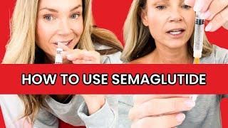 How to reconstitute SEMAGLUTIDE! This is how I use this peptide for weight loss