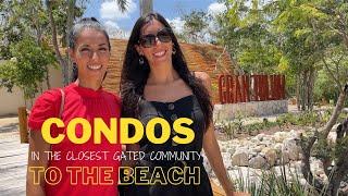CONDOS in TULUM inside THE GATED COMMUNITY 101, one of the CLOSEST TO THE BEACH