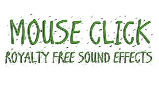 Mouse Click Royalty Free Sound Effect