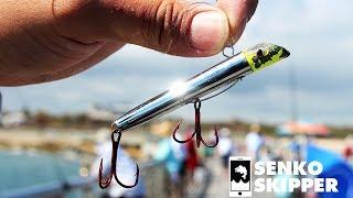 CRAZY PIER FISHING ACTION W/ GOTCHA LURES!