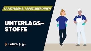 Tapezieren: Unterlagsstoffe | Lehre To Go