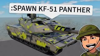 ROBLOX War Tycoon Funny Moments (KF-51 TANK)
