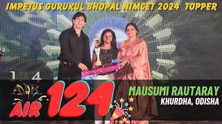 NIMCET 2024 Topper Mausumi Rautaray AIR - 124th | Meet NIMCET 2024 Topper of Impetus Gurukul