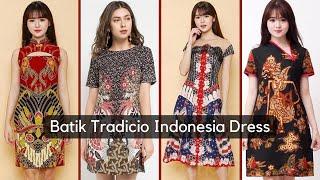 Batik Tradicio Indonesia Dress l