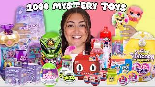 UNBOXING 1000 *COLOURED  MYSTERY* TOYS!! *RARE FINDS*