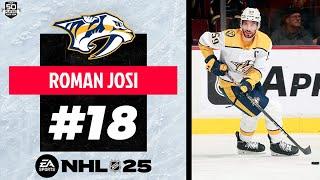 #18 Roman Josi | 2024's Top 50 Players Right Now