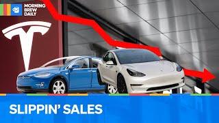 Tesla’s First-Ever Sales Slide…A Sign of Trouble?