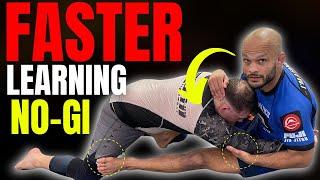 How to Learn FASTER By Watching  No-Gi  Live Rolling (STRATEGIES -TIPS)  | BJJ Commentary |