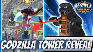 3 GODZILLA TOWER GAMEPLAY OFFICIALLY REVEALED! HUGE DEFENSE POTENTIAL!