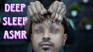 Deep Sleep ASMR Therapy By Indian Barber | Ear Massage - Forehead Massage - Neck Massage ASMR