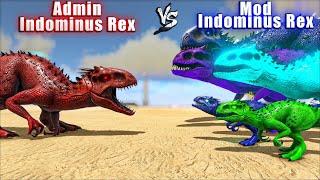 Admin Indominus Rex VS Mod Indominus Rex, and more| ARK Mod Battle Ep.120