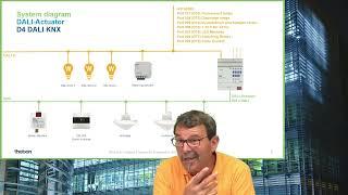 DALI-2 Broadcast Aktor DM 4 DALI KNX - Video-Tutorial mit Funktionsdemo