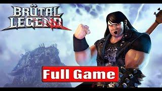 Brutal Legend Full Game Gameplay Walkthrough No Commentary 4K60FPS