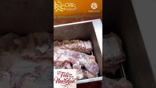 Preparación del Chancho a la Caja China