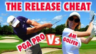 Why Amateurs can't release like PGA players (golf swing tips)