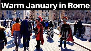 Rome Italy. No Freezing January Weather in Rome? Why?