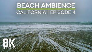 Beach Soundscape of the Pacific Ocean - 8K Scenic View to Enderts Beach, California - Episode 4