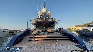 44m BLADE II SUPERYACHT by MMGI SHIPYARD REFITTED 2016 - @archiesvlogmc