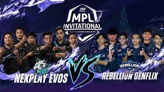 REBELLION GENFLIX WINNING MOMENTS vs NXPEVOs |MPL Invitational Group Stage GAME 1 & 2