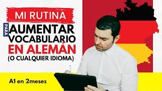 Mi RUTINA para alcanzar el VOCABULARIO A1 en ALEMÁN en sólo 2 meses.