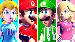 Mario Strikers Battle League - All Characters Lose Animations