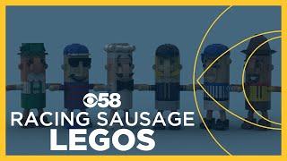 Brewers fan steps up to the plate, using LEGO to cook up new racing sausages