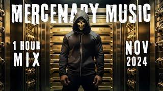 [1HR] Hard Trap Instrumentals - NOV 2024 Mix - Dark Trap Beats by MercnBeatz - [4K UHD Video]