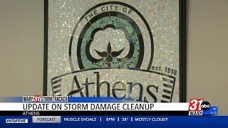 City officials provide update on Athens storm damage