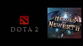 Comparison of HoN and DotA2/Heroes 2024/ crownfall #dota2 #heroesofnewerth