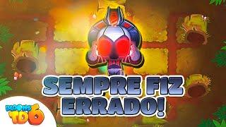 SEMPRE FIZ O DEUS DO SOL VINGATIVO ERRADO! | Bloons TD 6