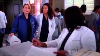 Grey's Anatomy 9x12 A Classic Meredith, Cristina, Bailey Scene