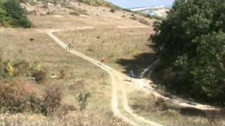 Mountain biking in Crimea, Ukraine