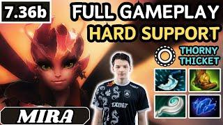 7.36b - Mira DARK WILLOW Hard Support Gameplay 27 ASSISTS - Dota 2 Full Match Gameplay