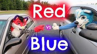 Red vs. Blue: Furry Battle