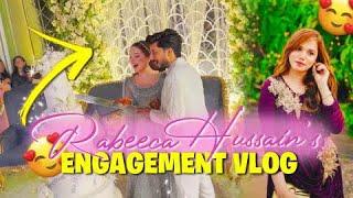 Rabeeca Hussain’s full engagement day vlog  | Bura haal howa kis kis ka @Abihahfatima