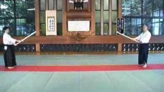 Aikido - Boken INABA MINORU KASHIMA SHIN RYU KENJUTSU-2.avi