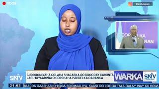 WARKA HABEEN EE TELEFISHINKA QARANKA SOOMAALIYEED 05.11.2024 Wariye Xamdi Jiirow.