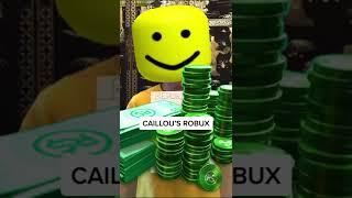 YTP/TTP: Caillou’s Robux. Credit to TheVincentMottola
