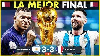 La FINAL MÁS ÉPICA de los MUNDIALES  QATAR 2022 ⭐⭐⭐ ARGENTINA vs FRANCIA  