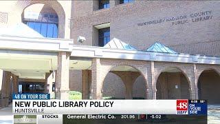 Huntsville Madison County Library implementing new policy for young readers