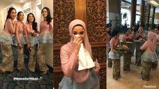 Emma Maembong, Ruhainies, Raysha Rizrose, Elvina Mohamad jadi bridesmaid Mawar Rashid