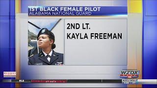 First black female pilot in Alabama National Guard