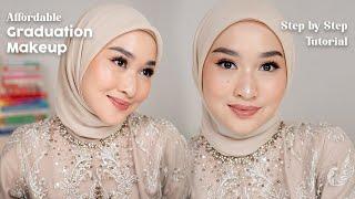 Affordable Graduation Makeup Tutorial 2024 | Kiara Leswara